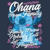 Junior's Women Lilo & Stitch Ohana Means Family Racerback Tank Top - 2 of 4