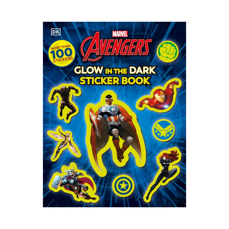 Marvel Avengers Glow in the Dark Sticker Book - by  DK (Paperback), 1 of 2