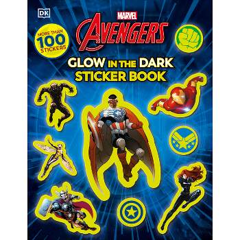 Marvel Avengers Glow in the Dark Sticker Book - by  DK (Paperback)