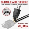 Itopfox 15 FT Outdoor Extension Cord Waterproof, Weatherproof & Flame Retardant 3 Prong Power Cord for Lawn & Garden, 13 Amps 1625 Watts - 4 of 4