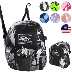 Generic | REMIX Backpack Equipment Bag | T-Ball & Youth Baseball / Softball | Black - 1 of 4