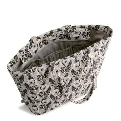 Vera Bradley Women's Outlet Cotton Travel Tote Bag Stamped Irises — фото 2
