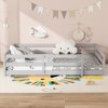ALEXOUN Floor Bed with Safety Guardrails for Kids,Wood Montessori Kids Floor Bed,No Box Spring Needed,for Kids,Girls,Boys - 2 of 4