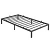 14i NCH Bed Frame Platform,14 Inch Metal King Size Bed Frames No Box Spring Needed,Heavy Duty Steel Slat Mattress Foundation - 2 of 4