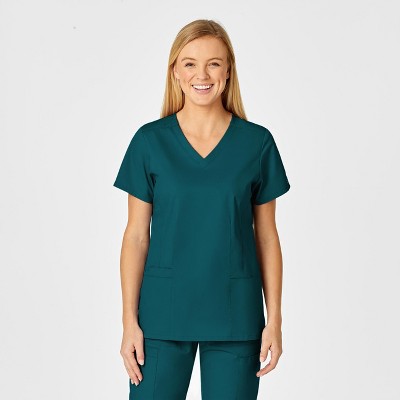 Wink WonderWORK Women's Shaped V-Neck Scrub Top