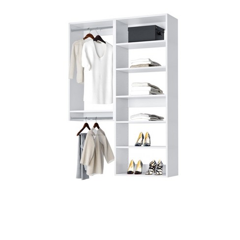 Rubbermaid Configurations Classic Closet Kit, White, 3-6 Ft., Wire