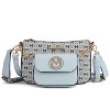 MKF Collection Ciri Crossbody Women's Double Bag Versatile, Monogram Design by Mia K - 2 of 4