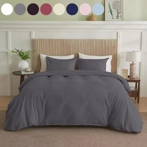 Racxily Simply Clean Solid Duvet cover, Single duvet cover, bedding - 1 of 4