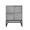 Adams Nightstand For Bed With Drawers,Storage Nightstand With 2 Drawers,Side Table With Drawers-The Pop Home - 4 of 4