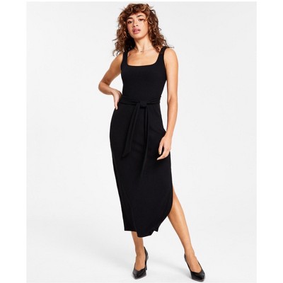 bar III Womens Knit Midi Dress