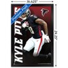 Trends International NFL Atlanta Falcons - Kyle Pitts 21 Framed Wall Poster Prints - 3 of 4