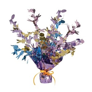 Beistle Bunny & Egg Gleam 'N Burst Centerpiece, 15", (2/Pkg) Multicolored - 1 of 4