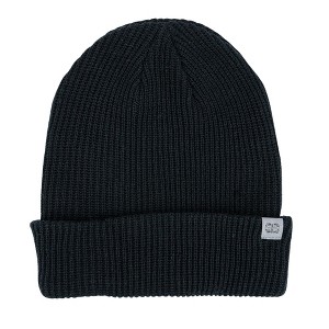 Britt's Knits Men’s Craftsman Warm Winter Classic Ribbed Beanie Cuffed Design Hat - 1 of 3