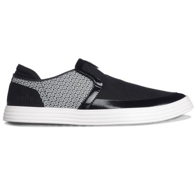 Ccilu Skool Pilot Men Slip-on Sneakers Walking Shoes Black/white 12 ...