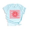 Simply Sage Market Homebody Stacked Smiley Face Short Sleeve Tee - 2 of 4