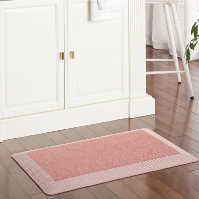 Spice Red Heathered Anti-Fatigue Kitchen Mat, 19.6" x 39"