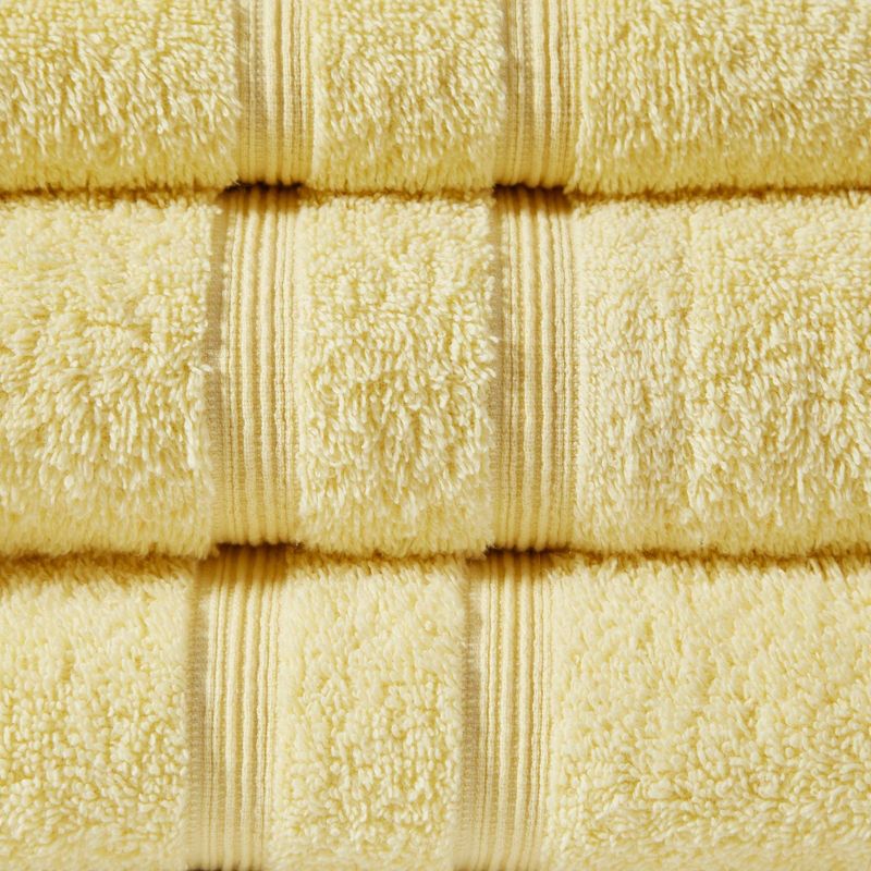 6pc Aegean 100% Turkish Cotton Bath Towel Set, 3 of 6