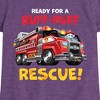 Girls' - Paw Patrol - Al Firetruck Ruff Ruff Rescue Fitted Short Sleeve Graphic T-Shirt - 2 of 4