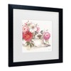 Trademark Fine Art Lisa Audit Obviously Pink 21 Square Matted Framed Art Frame - 3 of 4