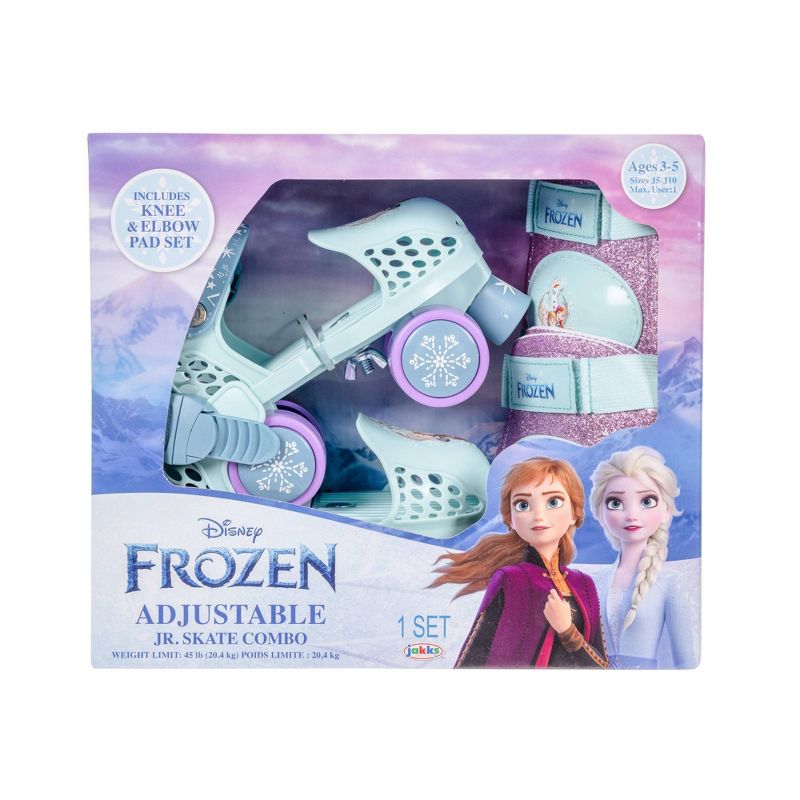 Frozen Kids&#39; Roller Skate with Pad Set, 3 of 12