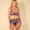 Lands' End Women's Floral Print Foldover Bikini Bottom - Multi - 3 of 3