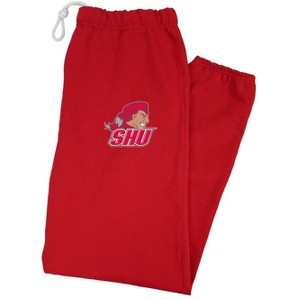 Sacred Heart University Officially Licensed Apparel - Primary Logo School Color Jogger Sweatpants - 1 of 4