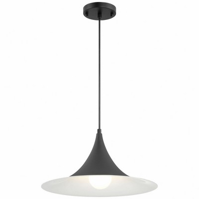 Access Lighting Costa 1 - Light Pendant in  Matte Black