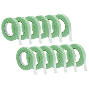 Unique Bargains Waterproof Colorfast Elastic Crepe Paper Flowers Bouquets Tapes 12 Pcs - 1 of 4