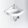 ALFI Waterhaus Solid Stainless Steel, Single Hole, Single Lever Lavatory Faucet with Matching Pop-up Waste - 4 of 4