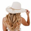 Women's Surfs Up Straw Sun Hat - Pretty Simple - 4 of 4
