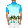 HAPPY BAY Mens Hawaiian Short Sleeve Button Down Shirt Men's Hawaii Shirts Boho Vacation Casual Summer Beach Shirts for Men Funny - 2 of 4