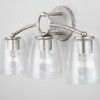 Capital Lighting Oran 3 - Light Vanity in  Antique Silver - 3 of 4