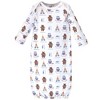Luvable Friends Infant Boy Cotton Gowns, Bears, Preemie-Newborn - 2 of 4