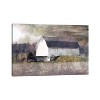 iCanvas Rustic White Barn Scene I by Bluebird Barn Canvas Print Wall Art - 2 of 3