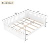 Lyngins Kids’ Wood Platform Bed Frame with Safety Guardrails and Detachable Fence, Rounded Corners, Toddler Beds, Twin Size Bed Frame for Kids - 4 of 4