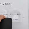 Unique Bargains Magnifier Rotating Square Magnifier 5X Faux Leather Acrylic Black 2.17"x2.17" 1 Pc - 2 of 3