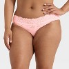 Women's Cotton Bikini Underwear with Lace - Auden™ - 4 of 4