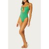 Women's RUCHED CUTOUT ONE PIECE - WE WORE WHAT - 4 of 4