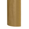 Vynxaria Modern Console Table with Vertical Striped Legs Curved Desktop, Spacious Top, Pine Wood, Versatile for Livingroom - 4 of 4