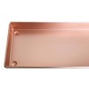 Royal Hampton 29 Inch Rectangular Metal Windowsill Planter Tray, Trim Edges, Large - 4 of 4