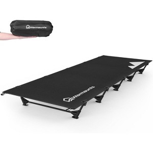 WARMOUNTS 28In Wide Folding Camping Cot Portable Sleeping Cot - 1 of 4