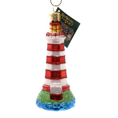 Old World Christmas Sambro Lighthouse Halifax Harbor Nova Scotia  -  Tree Ornaments