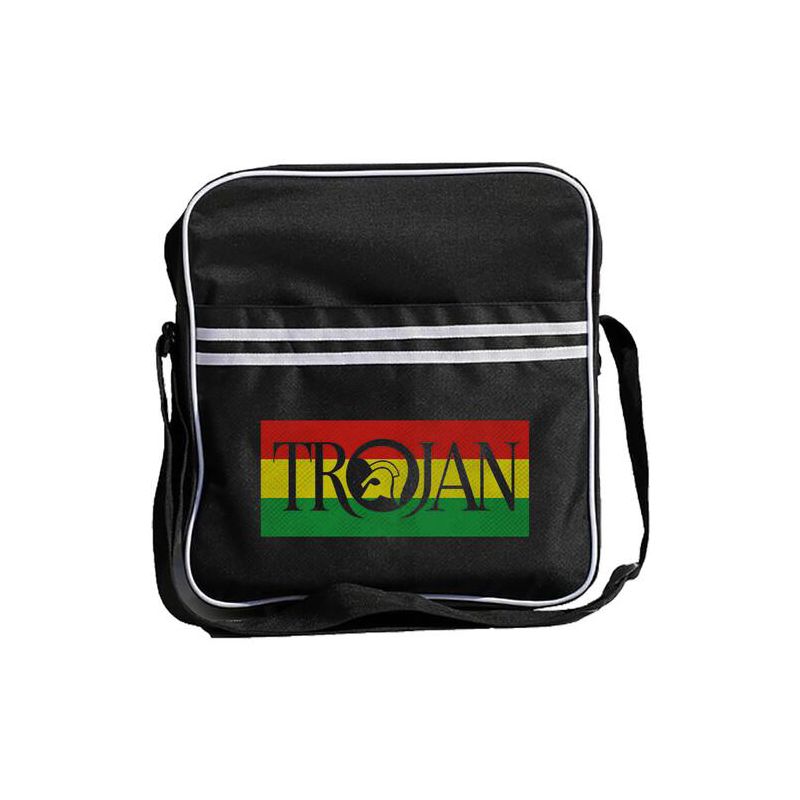 Rocksax - Rocksax - Trojan Records - Zip Top Messenger Bag: Flag Logo, 1 of 3