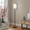 Hudson and Canal 62" Tall Floor Lamp with Fabric Shade - 4 of 4