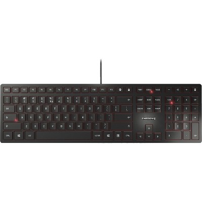 CHERRY KC 6000 SLIM USB English Keyboard, Black (JK-1600EU-2)