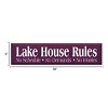 Slickblue Lake Life Wall Decor – Rustic Lake House Rules Wood Sign – Cottage Vibe Wall Accent 9x36, 10 Color Options - 3 of 3
