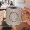 THE LORD OF THE RINGS Mordor Script Ceramic Coffee Mug, Novelty Gift Mugs for Coffee, Tea and Hot Drinks, 11oz, White - 4 of 4