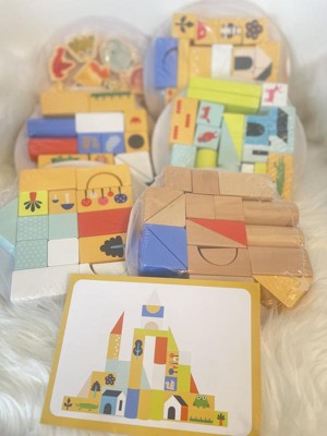 Wooden Stacking Blocks Set - 100pc - Gigglescape™ : Target