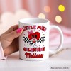 Little Miss Galentine Mug, Single Women Pink Valentine's Day Gift (Non-Custom Only)| OrnamentallyYou - 4 of 4