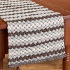 Park Designs Family Chindi Brown Striped Table Runner 13" x 36" - 2 of 4